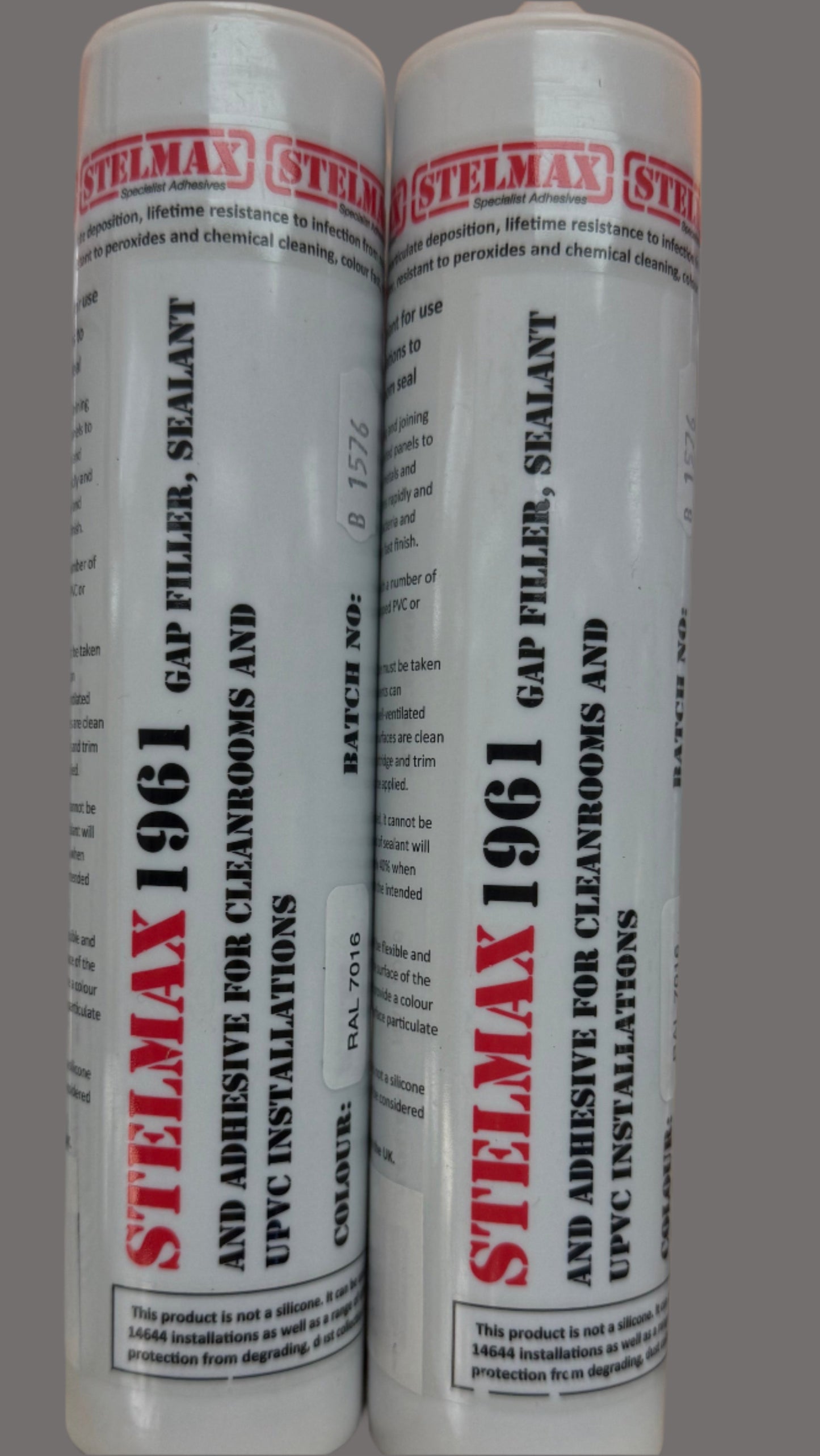 Stelmax 1961 Gap Filler Sealant - Anthracite Grey RAL 7016